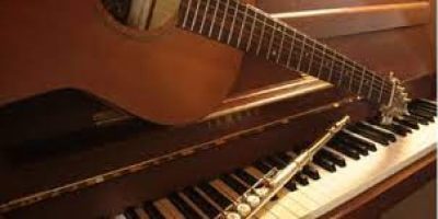Guitare, piano, flute